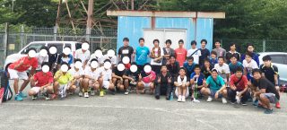 第2回高校生vs社会人テニス対抗戦＠コスパ神崎川
