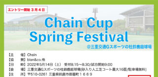 【結果】Chain Cup Spring Festival＠三重