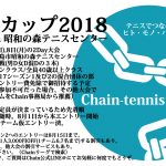 【東京都知事杯もどき】Chainカップ2018 in 昭和の森テニスセンター