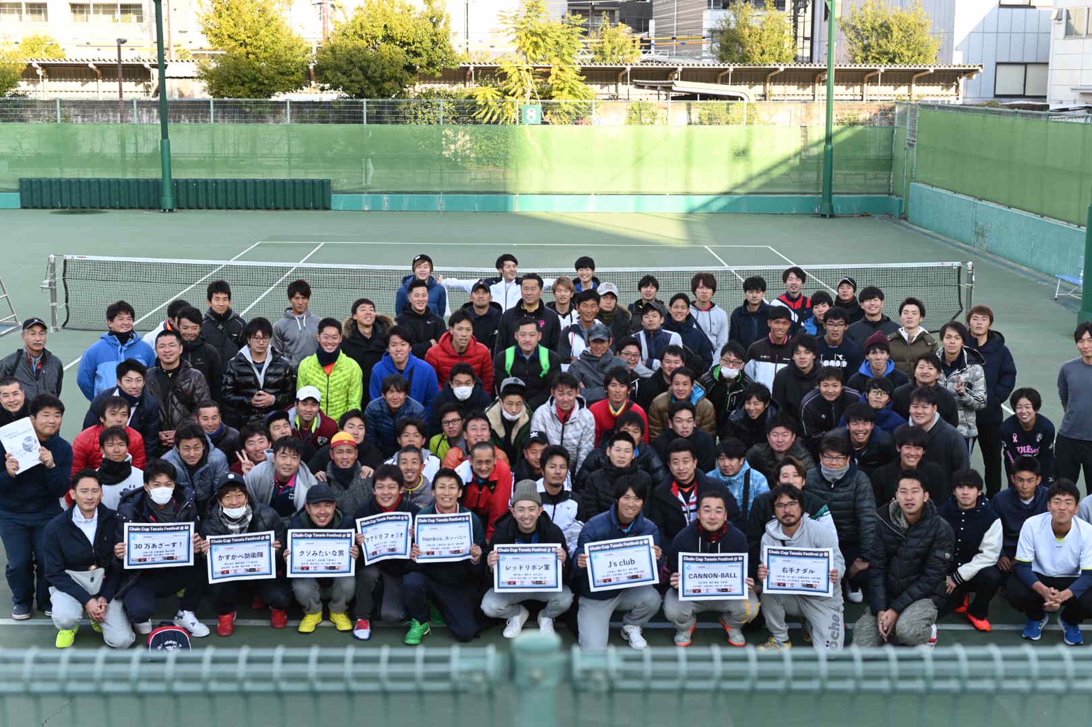 【結果】Chain Cup Tennis Festival′19@靭