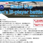 【結果】Chain Cup Men’s III-player battle②＠兵庫